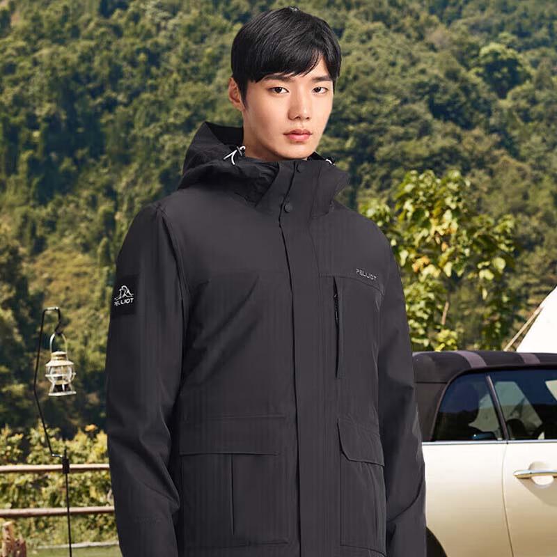 PELLIOT Men's 3-in-1 Fleece Outdoor Jacket