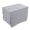 Dog Crate Cover Foldable Coldproof Felt Material Keep Warm Windproof Pet Kennel Cover for Winter Col