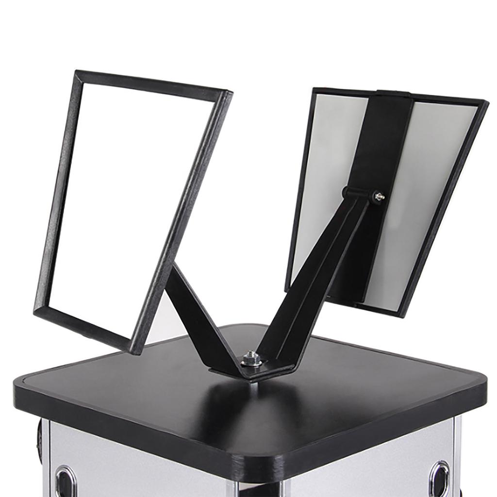 360 Rotating Sunglass Display Rack 44 Pairs Eye Glasses Display Stand with Mirror, Eyeglass Turning Commercial Display Stand