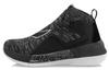 YuShuai 12 Non Slip Lightweight High Top Basketball Shoes Men's Black White ABAN025-3