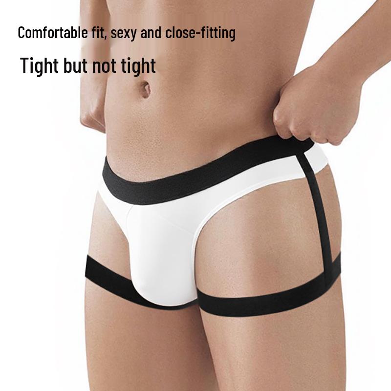 Men's Sheer Ice Silk Temptation Thong