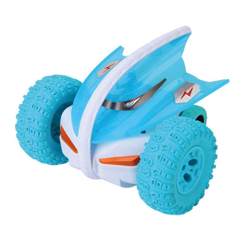 2.4G Devil Fish Bounce Stunt Car Tumble Deformation Tipper Remote Control Car With Light Music