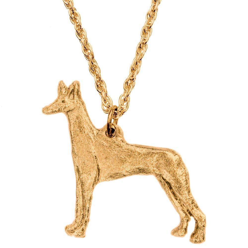 Pharaoh Hound British-made Art Dog Pendant Necklace Collection