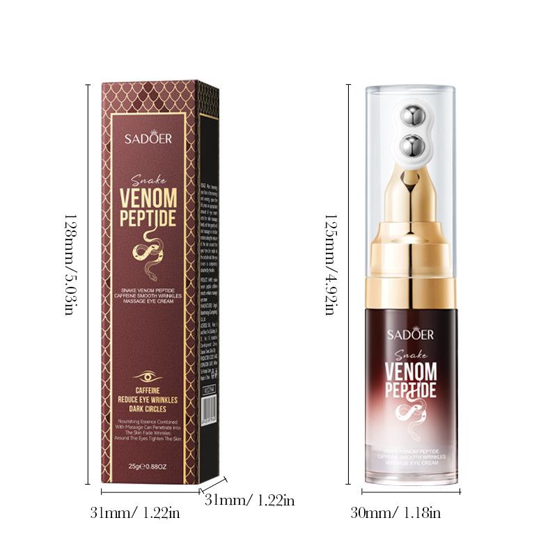 Snake Venom Peptide Caffeine Anti-Wrinkle Soothing Massage Eye Cream Hydrating and Rejuvenating Eye Cream Eye Care