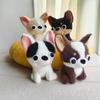 Soft Stuffed Animals Chihuahua Plush Toy Puppy Pet Stuffed Chihuahua Doll Realistic Kawaii Plush Chihuahua Kids Toy