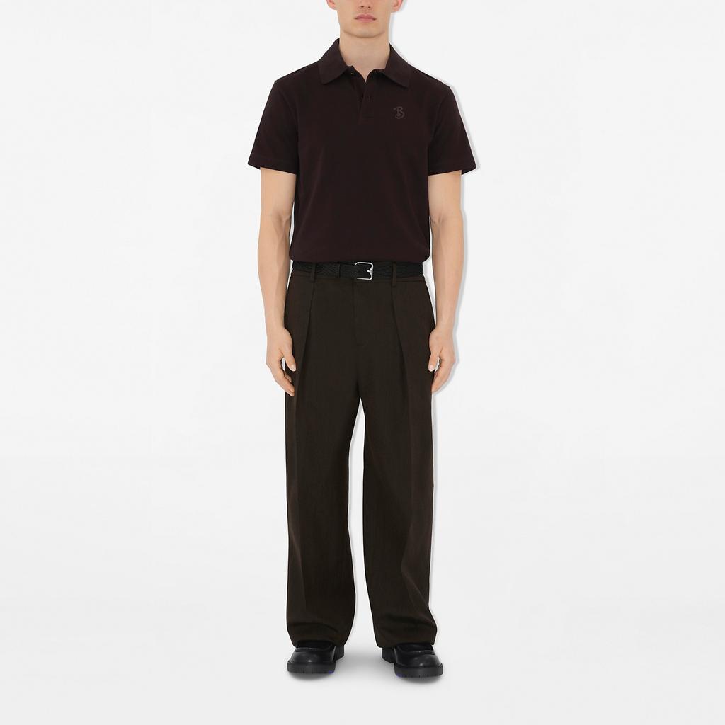 Burberry Embroidered Logo Polo Shirt 81013711