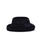 Belji Fox Fur Hat Black