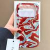 Wave Stripe Leopard INS Fashion Phone Case for Iphone 17 Air 16 15 14 13 11 12 Pro Max 7 8 Plus X XS XR SE 2022 2020 16e Cover
