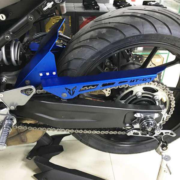13-17 Yamaha MT-07 FZ07 CNC Rear Fender & Chain Cover Decoration