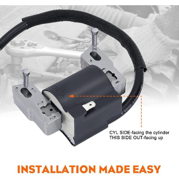 HIPA 590454 Ignition Coil Compatible With Brigg Stratt 799381 790817 692605 802574 Magneto Armature
