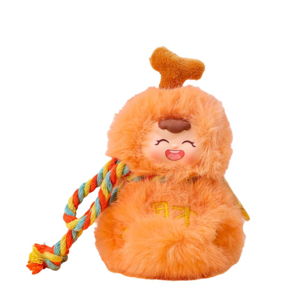 

Подвеска на сумку Мини-брелок-тыква Украшения Подвеска на удачу Креативная плюшевая игрушка Кукла Студенты оранжевый