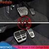 Car Pedals Gas Brake Rest Pedal Cover for Nissan X-trail T32 Qashqai J11 Rogue Kick Dayz Micra Sentra Versa Altima