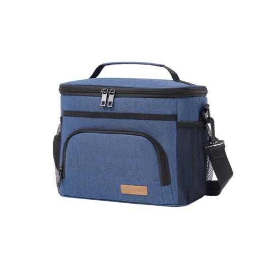 Auslaufsichere Picknicktasche mit großem Fassungsvermögen, 3-lagigem Isoliersystem, verstellbaren Gurten, Lebensmittel-Organizer-Tragetasche