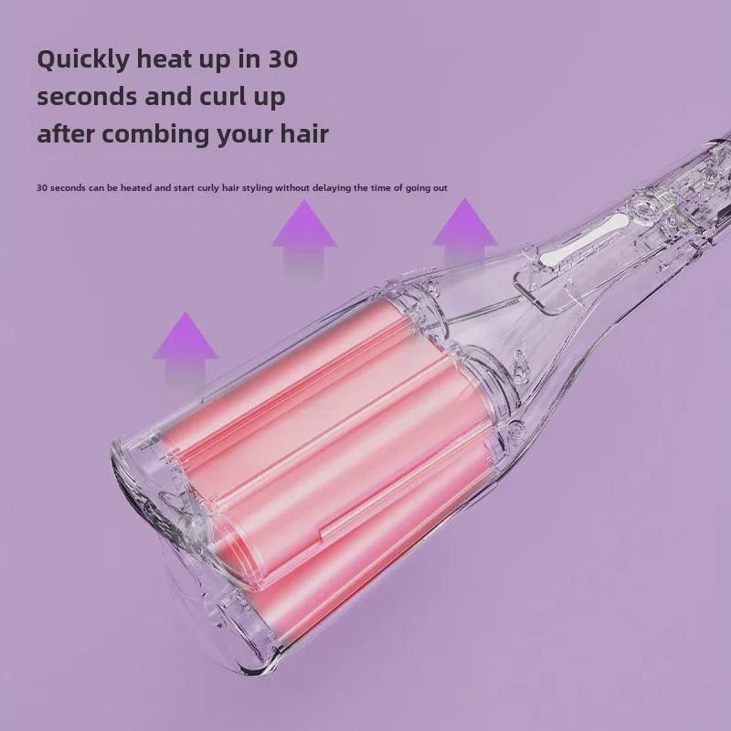 36mm Egg Roll Curling Iron - Water Ripple, Cake Roll, Wool, and Big Curl Styling Tool