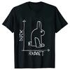 Duck Rabbit Fun Math T Shirt Birthday Gift for Men Funny Adult T-Shirt Men Short Sleeve Tshirt Men Funny Graphic Tee Shirt Tops