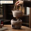Old Rock Mud Boiling Water Kettle Large Capacity Tea Infuser Pot Household Fruit Juice Milk Tea Kettle Chinese Tea Tableware