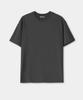 Kueo Supima Cotton Semi-Overfit T-Shirt (Dark Gray)