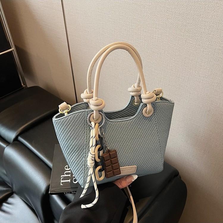 Hand carry premium bucket bag women's summer niche simple casual shoulder bag new trendy women's bag