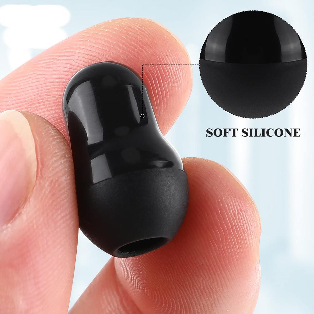 HEALIFTY Silicone Stethoscope Earplugs, 6mm Earbuds, Littmann Earbuds, 10-Piece Set (3.5mm)