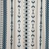 American Printed Rod Pocket Curtain Light Filtering Drapes Bedroom Balcony Premium Cotton Blend Fabric