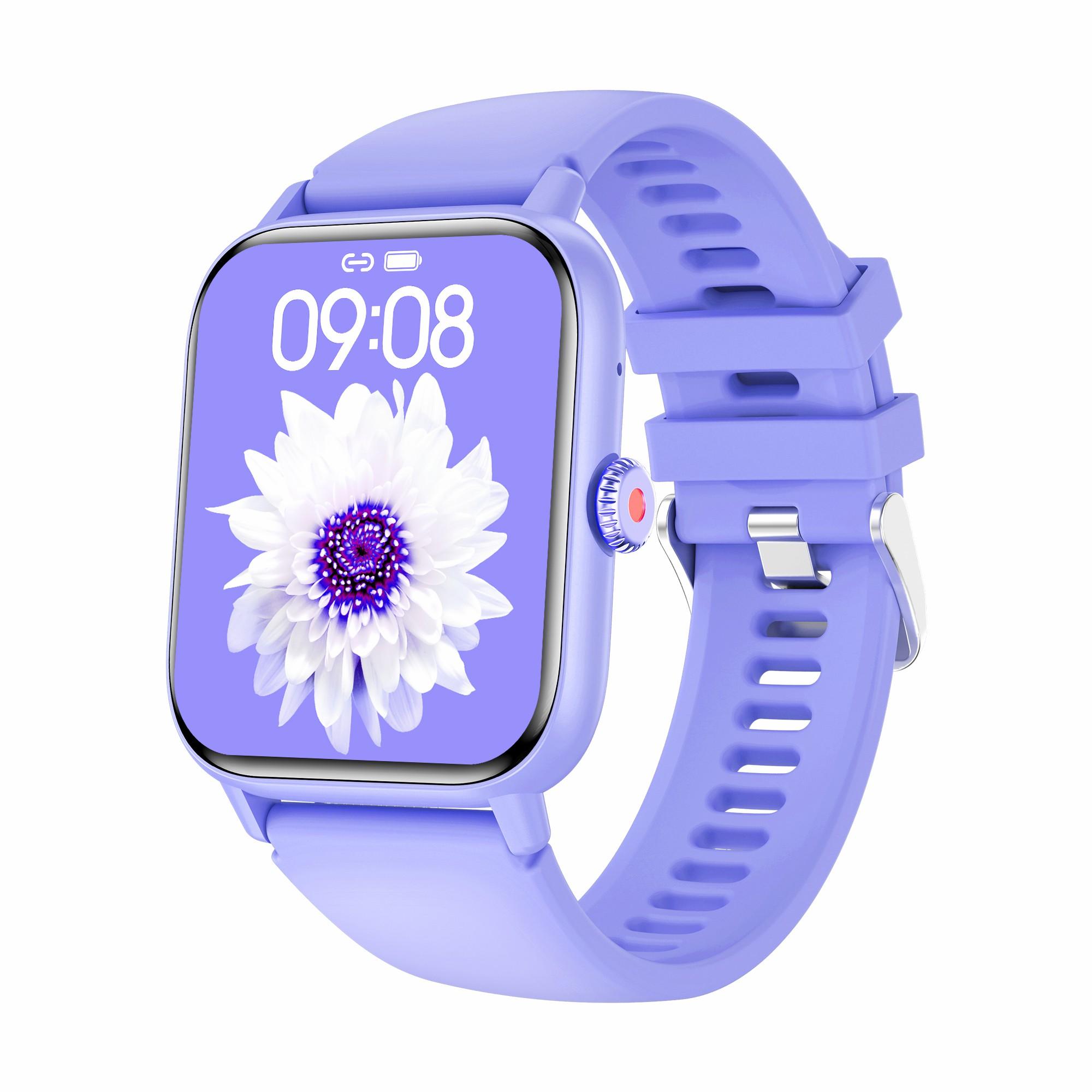 

MX13 1.83-inch Women Bluetooth-compatible Calling Smart Watch Heart Rate Sleep Monitoring Fitness Tracker Smart Bracelet Purple