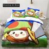 3D Print Anime Legend Game Mushroom Bedding Set Boys Girls Twin Queen Full Size Duvet Cover Pillowcase Bed Adult Bedroom