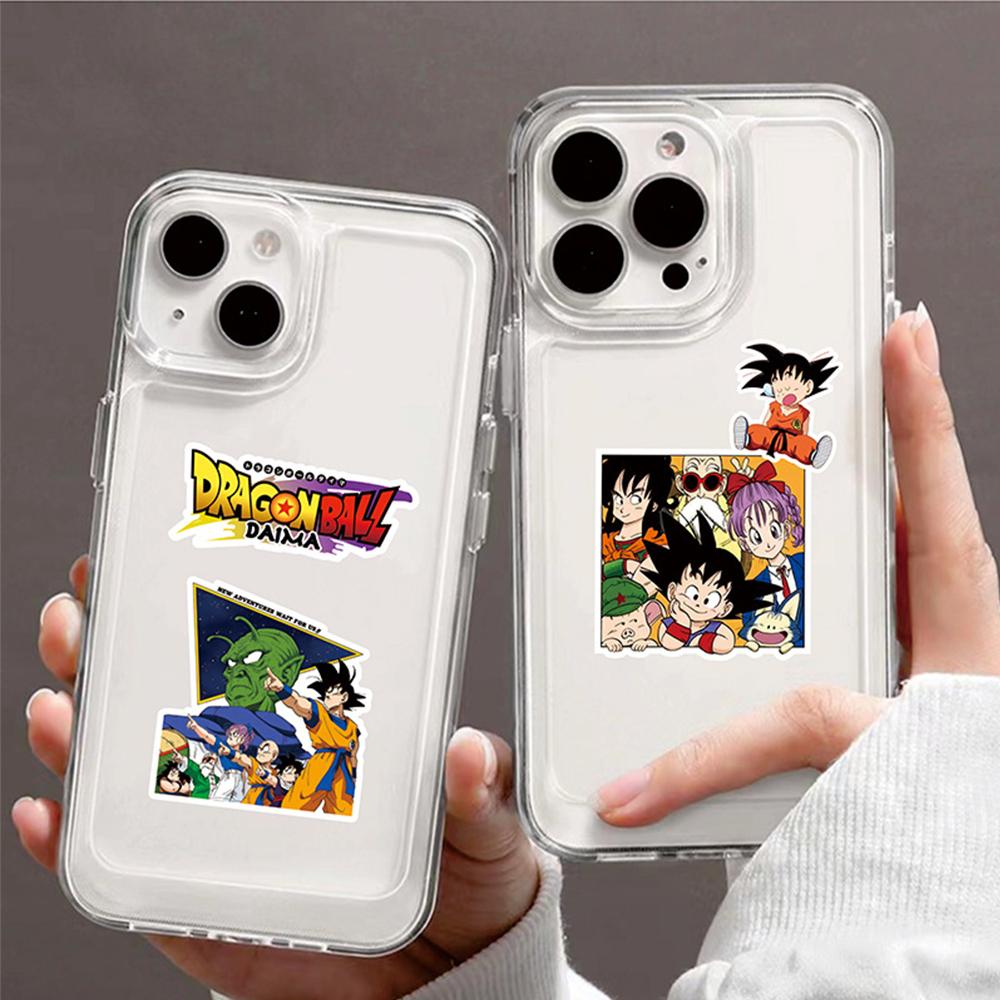 10/30/82pcs Cool Anime Dragon Ball Stickers Classic Manga Decals DIY Skateboard Luggage Guitar Son Goku Cartoon Graffiti Sticker