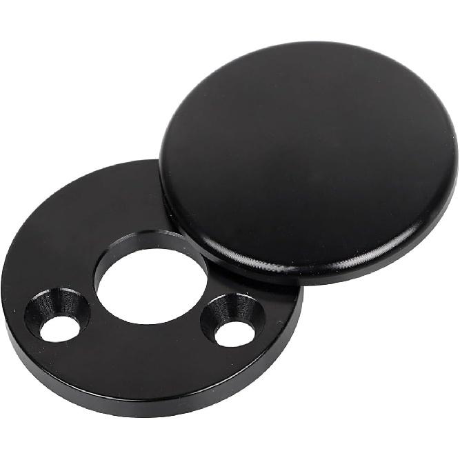 

Chrome Waterproof Fork Lock Cover Parts Compatible with 1994-2013 Harley Road King Classic Police FLHR FLHP FLHRC FLHRS чёрный