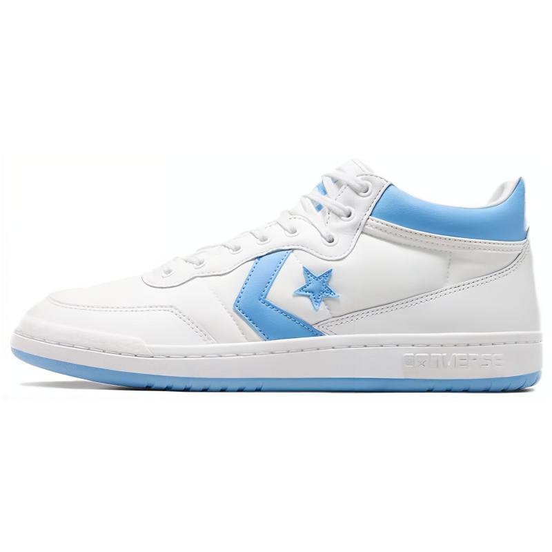 Converse Fastbreak Pro Round Toe Comfortable Warm Anti-slip Mid-top Skate Shoes Unisex Blue