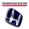 LUP1 Car Steering Wheel Emblem H-Sticker For Honda Civic Accord City CRV Jade Fit Odyssey Hybrid Red Black Blue Interior Modification