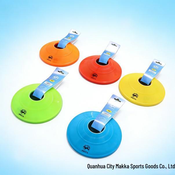 Marker Disc Plate: Football Training Equipment, Road Obstacle, Marker Object, Disc Pile, Pad Pile, Round Hole Cone Disc