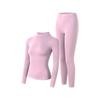 Mens Womens Cotton Thermal Underwear Set Fleece Lined Warm Base Layer Top Bottom Winter