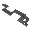Slotting Mold Template Arc Alloy Steel Arc Grooving Auxiliary Tool for Woodworking Projects