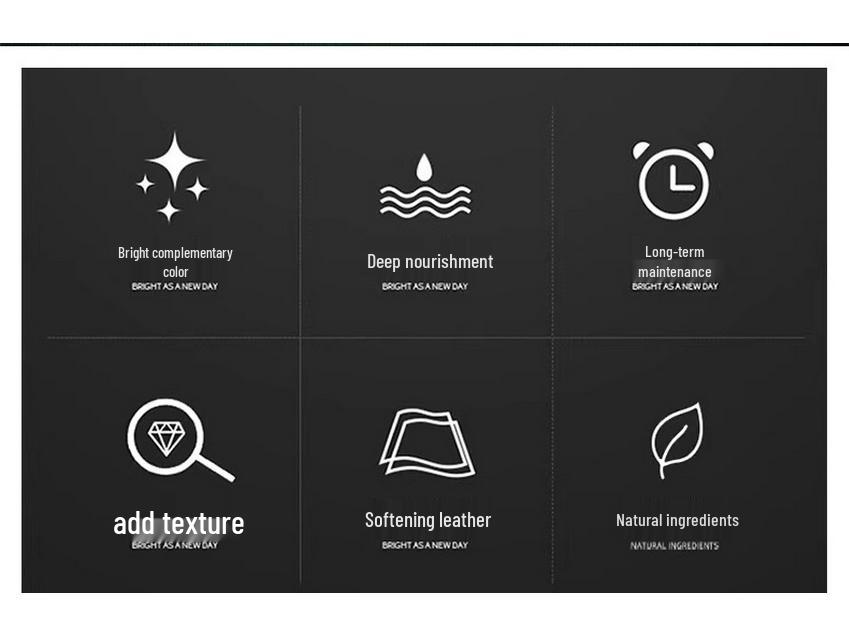 Universal Leather Care: Black Genuine Leather Polish with Nourishing Lanolin.