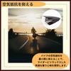 ideamall Motorcycle Windshield Screen Shield Meter Visor Universal Black