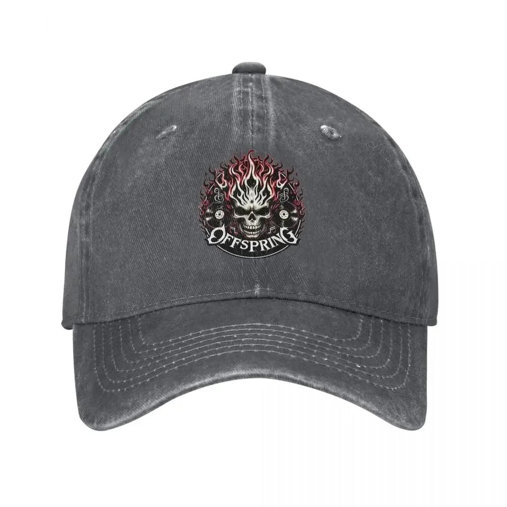 The Offspring Band Accessories Baseball Caps Fashion Headwear Hats Cap Adjustable Fit Casquette Dad Hat