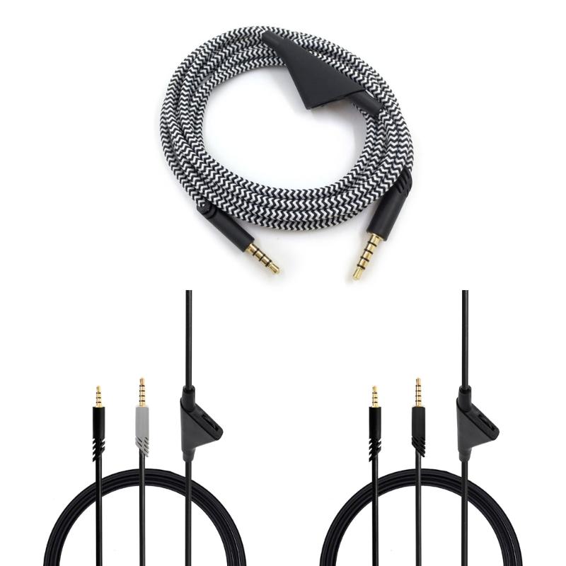 Headphone Cable Audio Cord Line with Volume control for Astro A10 A40 A30 Earphones Gaming Headset Accessories