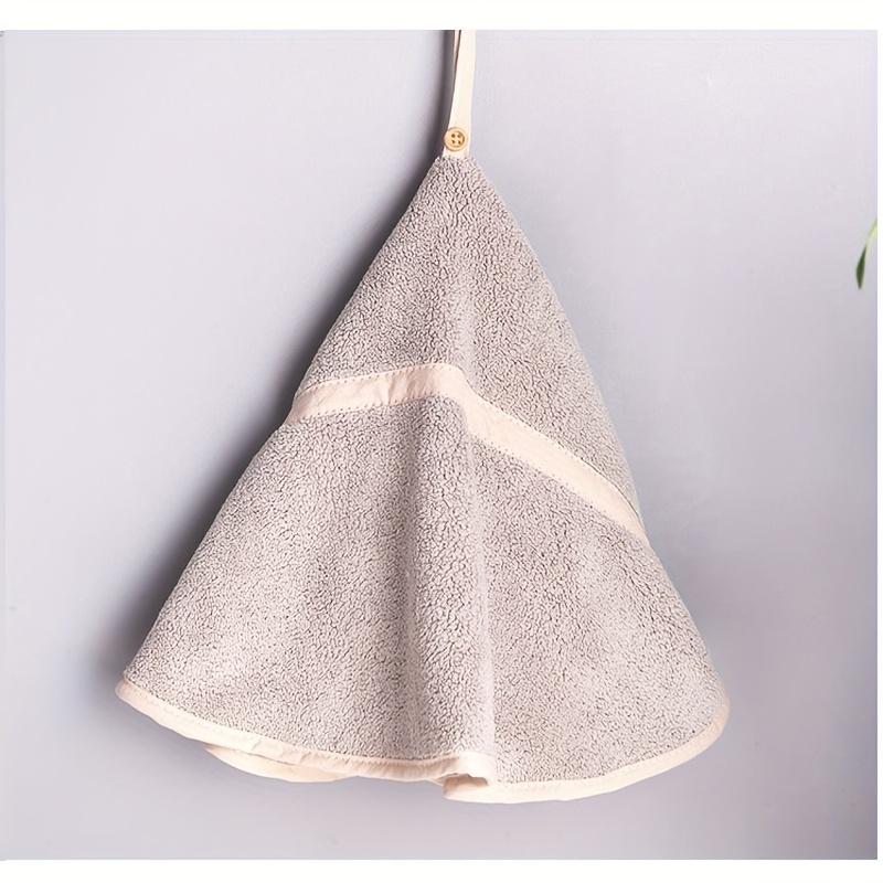 4 Piece Coral Fleece Multi Purpose Towel Set, Bathroom Hand Towels, Kitchen Towels, Ultra Soft and Absorbent