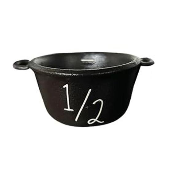 Mini Witch Cauldron Set Halloween Candy Bowl Candy Holder Plastic Measuring Cup Retro Pharmacist Atmosphere Trick or Treat Supplies