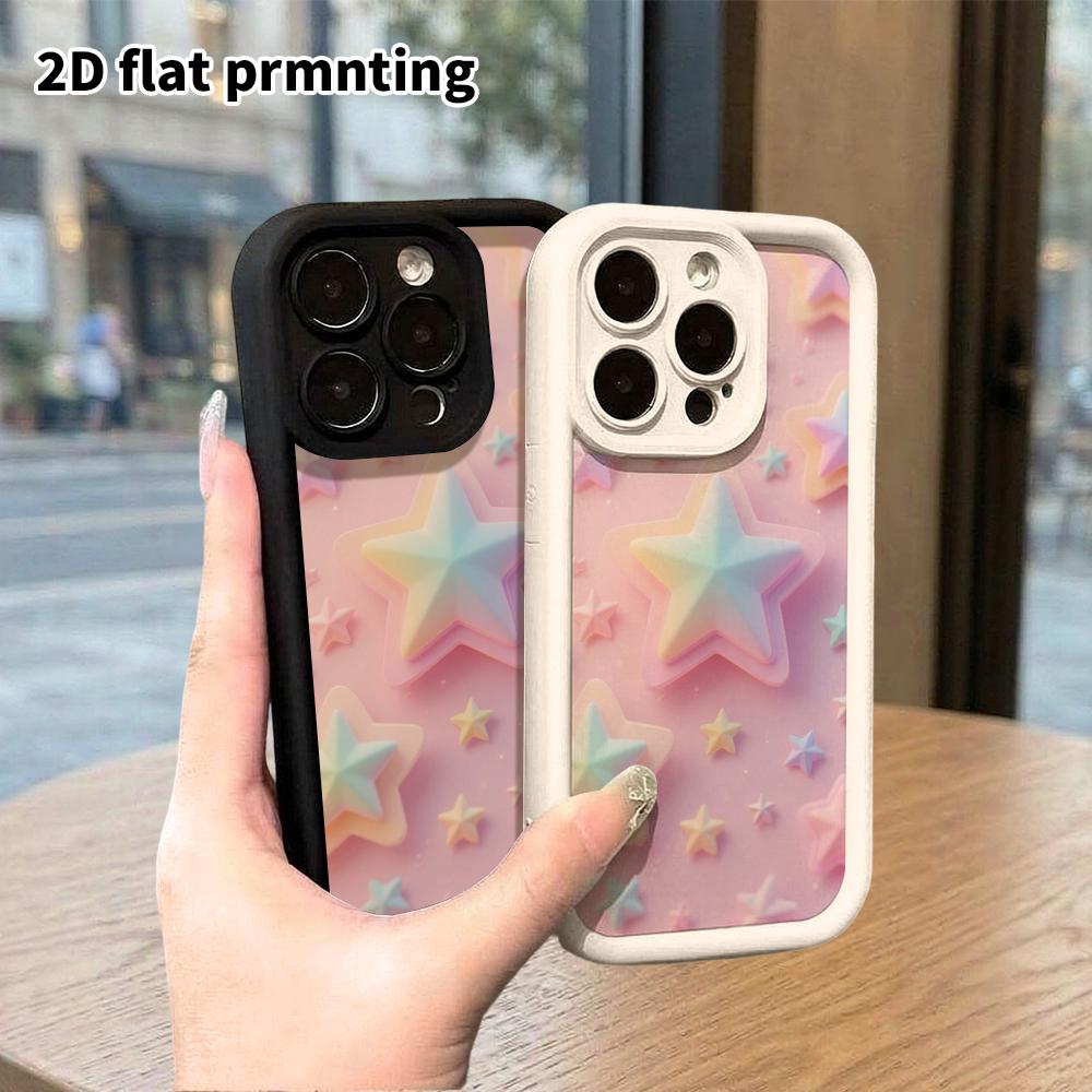 Phone Case: 2D Flat Design Suitable for iPhone 18 17 16 15 14 13 Pro Protective Case, Three-dimensional Edges, Perfect Christmas and Halloween Holiday