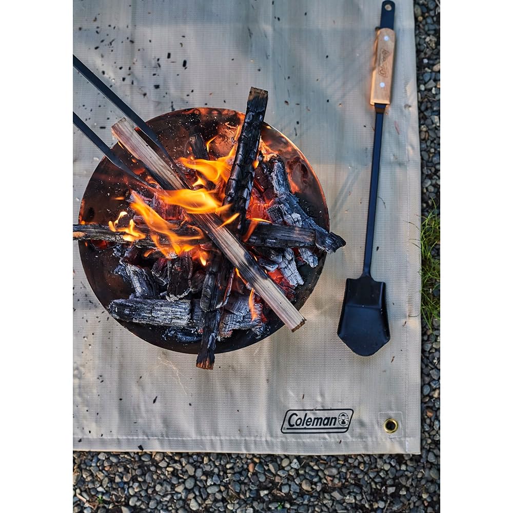 Coleman Bonfire Sheet Fire Place Sheet 80 X 80 Cm Approx.
