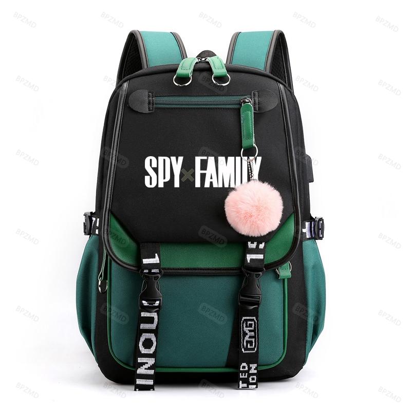 

Рюкзак в стиле аниме, классная сумка для девочек, школьный рюкзак для кемпинга, женский парусиновый рюкзак, дорожная сумка для ноутбука с USB-портом