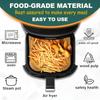 50/100/150/200Pcs Air Fryer Paper Liner Square Air Fryer Reusable Non-Stick Parchment Papers Oil-Absorbing Paper Air Fryers