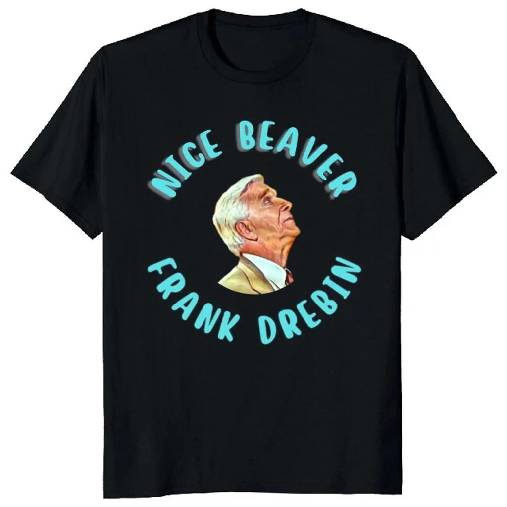 Nettes Biber Frank Drebin Lustiges T-Shirt Bequem Stilvoll Weiches Oberteil Für Den Alltag Unisex