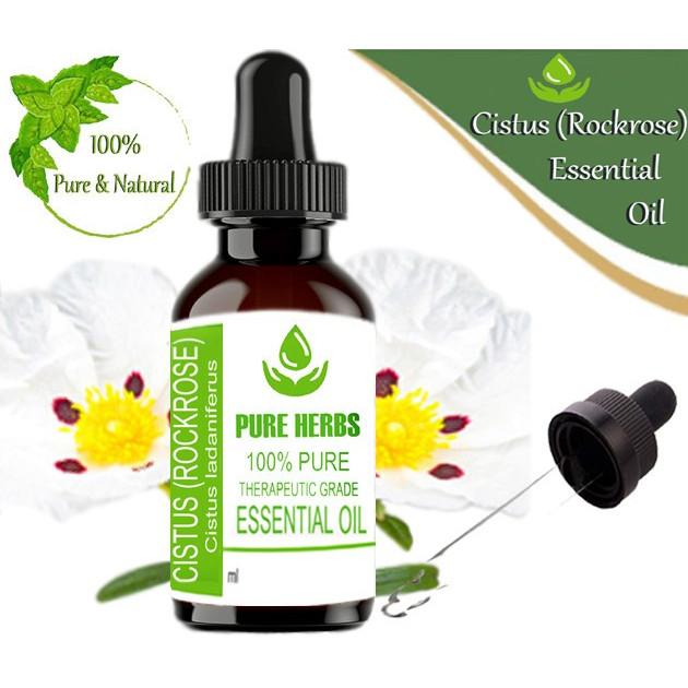 Pure Herbs Cistus Rockrose 100% Pure Cistus Ladaniferus Essential Oil ZA 302