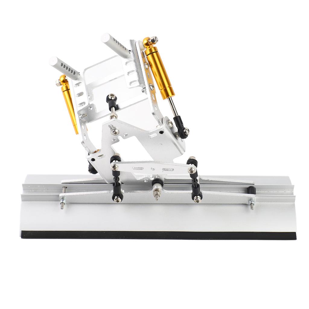 RC Aluminum Snow Plow Portable Lightweight 110 RC Crawler Metal Snow Shovel for SCX10 TRX4