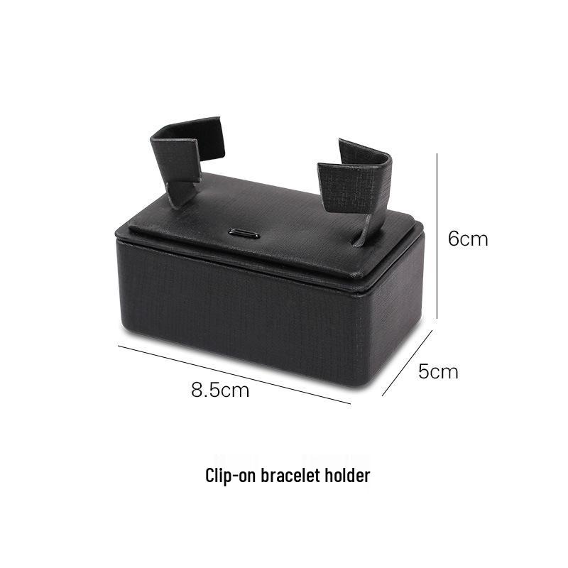 Black Jewelry Display Stand for Pendants, Necklaces, Bracelets, and Jade.