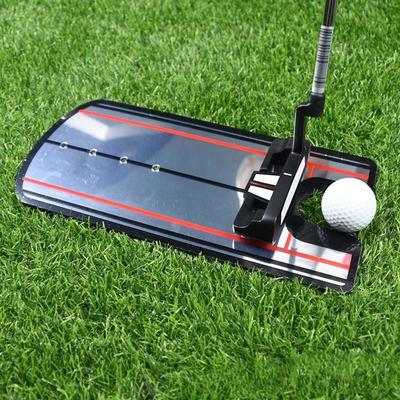 Golf Putting Hizalama Aynası Göz Çizgisi Pratiği Golf Swing Eğitim Yardımcıları Golf Pratik Putter Aynası Golf Swing Eğitmeni