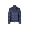 Polo Ralph Lauren FW22 Unifarbene Stehkragen Reißverschluss Lässige Langarmjacke Damenjacken Blau 211854770003