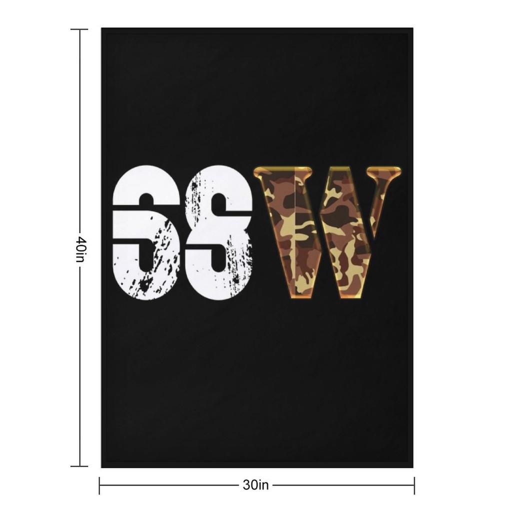 68W Combat Medic U.S. Army Badge, Funny Military Doctor Nurse Gift Throw Blanket Heavy anime Quilt Luxury Brand Blankets